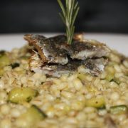 In Cucina con Ovidio, quinta ricetta: Orzo alla sarde