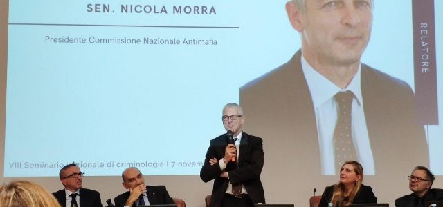 Mafia in Abruzzo, allarme e riflessioni del Presidente della Commissione Antimafia, il pentastellato Nicola Morra