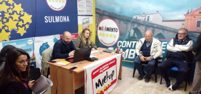 M5S Sulmona: dopo le dimissioni degli assessori dimasciani e gerosolimiani si riaccende il frullatore elettorale