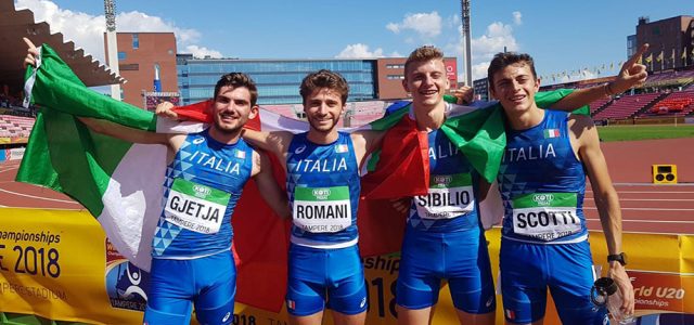 L’Italia scrive una pagina storica ai Mondiali Under 20 di atletica leggera